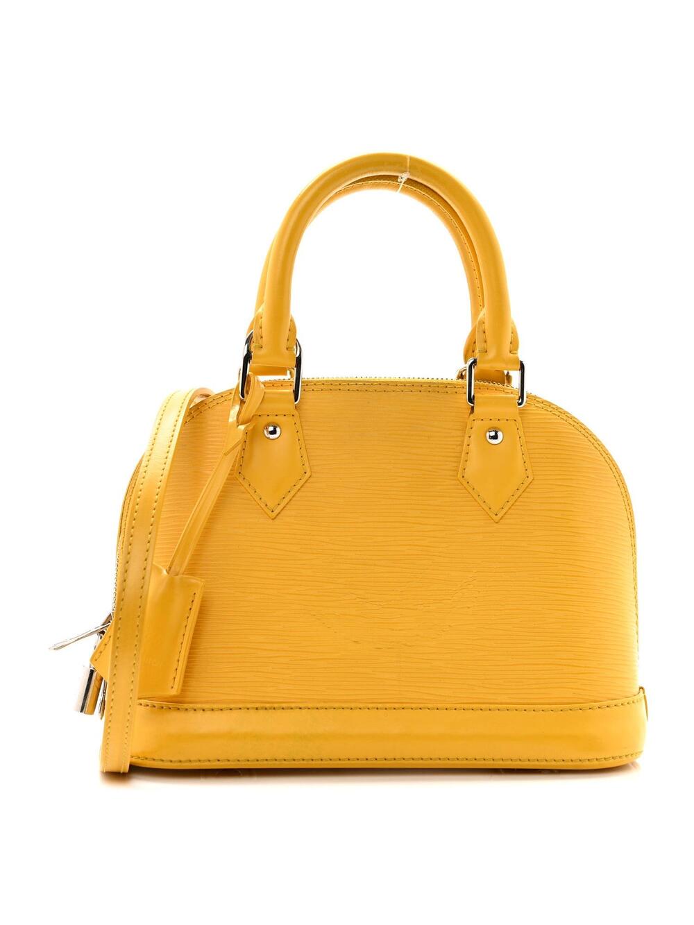 Louis Vuitton Epi Alma Bb Citron #308835L12B